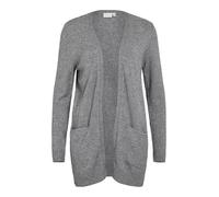 VILA Cardigan Basique Maille Medium Grey Melange M Medium Grey Melange M