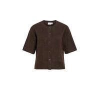 VILA Cardigan 'VILIGA' brun foncé, Taille XS