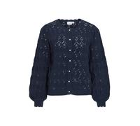 VILA Cardigan 'VILOWEN' bleu marine, Taille L