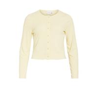 VILA Cardigan 'VIMaggie' jaune pastel, Taille XXL