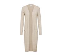Vila Cardigan Ril long en maille beige Femme Taille M
