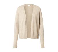 VILA CLOTHES Viril Short L/S Knit Cardigan-Noos, Mélange Naturel, S Femme