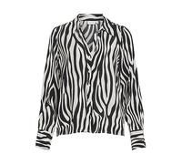 VILA Chemisier 'Fini' noir / blanc cassé, Taille XS-S