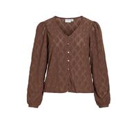 VILA Chemisier 'ABBI' marron, Taille S