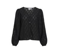 VILA Chemisier 'ABBI' noir, Taille S