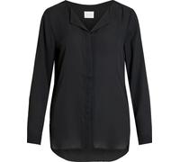 VILA Chemisier d'affaires à manches longues Chemise simple Haut avec col en V VILUCY Taille : M