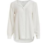 VILA Chemisier d'affaires à manches longues Chemise simple Haut avec col en V VILUCY Taille : XS