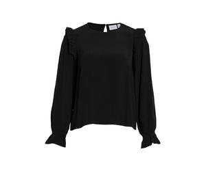 VILA Chemisier 'Fini' noir, Taille XS