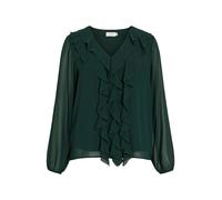 VILA Chemisier 'VIANE' vert, Taille XXL