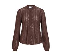 VILA Chemisier 'VIChikka' marron, Taille L
