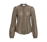 VILA Chemisier 'VIChikka' marron, Taille XS
