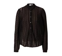 Vila Chikka Lace Long Sleeve Blouse Noir M Femme