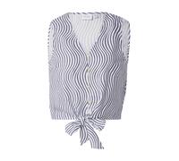 VILA Chemisier 'VIDanelli' marine / blanc, Taille XS