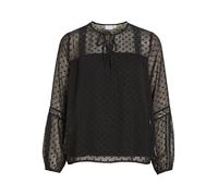 Vila Chemisier Viedee L/S pour Femme, Noir, 36