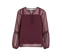 VILA Chemisier 'VIEdee' lie de vin, Taille M