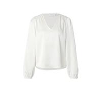 Vila Ellette Smock Satin Top Long Sleeve Blouse Blanc 44 Femme