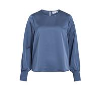 VILA Chemisier 'VIELLETTE' bleu, Taille L