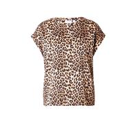 VILA Chemisier 'VIEllette' caramel / noisette / noir, Taille XXL