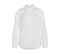 Vila Chemisier Viellette en Satin L/S pour Femme - Blanc - 38