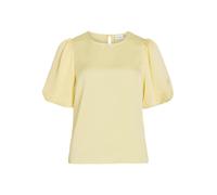 VILA Chemisier 'VIELLETTE' jaune pastel, Taille L