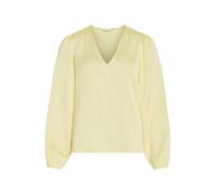 VILA Chemisier 'VIELLETTE' jaune pastel, Taille XS