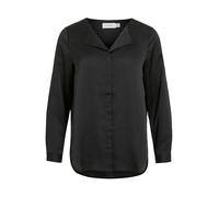 VILA Chemisier 'VIELLETTE' noir, Taille XL
