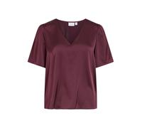 VILA Chemisier 'VIEnna Ravenna' lie de vin, Taille XS