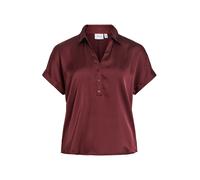 VILA Chemisier 'VIEnna Ravenna' rouge carmin, Taille XS