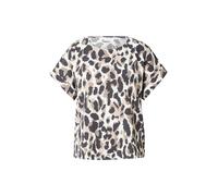 VILA Chemisier 'VIJosa' beige foncé / noir / blanc, Taille S