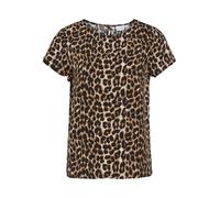 VILA Chemisier 'VIPaya' beige / marron / noir, Taille XS