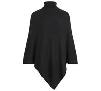 VILA Clothes Viril Rollneck Knit Poncho - Noos, Femme, Noir (Black), Taille Unique