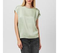 Vila Ellette Top Vert 34 (XS) Female