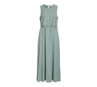 Vila Femme Lace Dress Vimilina Robe en Dentelle - Noos/DC, Green Milieu, 38 EU