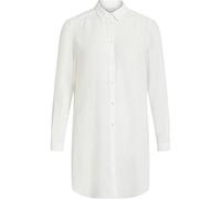 Vila Femme Vilucy Button L/s Tunic - Noos Blouse Not Applicable, Blanc Neige, 40