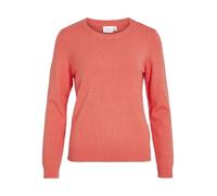 VILA Femme Viril O-Neck L/S Knit Top - Noos Pull-Over, Dubarry, L
