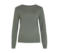VILA Femme Viril O-Neck L/S Knit Top - Noos Pull-Over, Laurel Wreath, S
