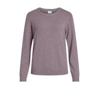 VILA Femme Viril O-Neck L/S Knit Top - Noos Pull-Over, Toadstool, M