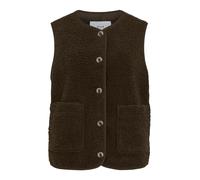 VILA Gilet 'VIAda' brun foncé, Taille XS