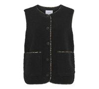 VILA Gilet 'VIAda' ivoire / marron / noir, Taille S