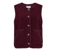 VILA Gilet 'VIAda' lie de vin, Taille XL