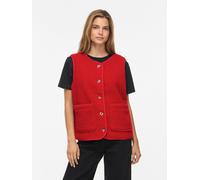VILA Gilet 'VIAda' rouge, Taille M