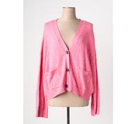 vila gilets femme de couleur rose 40