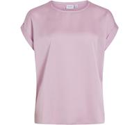 VILA Haut en Manche courte Satin et jersey VILA