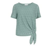 Vila Haut pour femme à manches courtes et col rond Viamalina, Blue Surf, L