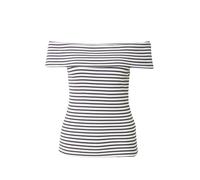 VILA Haut 'Salja' noir / blanc, Taille M