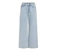 VILA Jean à Coupe Ample VIFREYA - Taille Haute Light Blue Denim 44 32 Light Blue Denim (US) 44 / L32