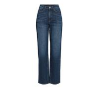 Vila Kelly Jaf Straight Fit High Waist Jeans Bleu 38 / 30 Femme