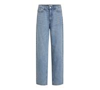 Vila Kelly Jaf Straight Fit High Waist Jeans Bleu 40 / 30 Femme