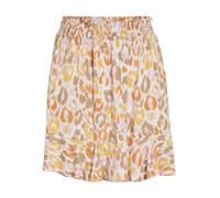 VILA Jupe 'Elodie' brocart / violet pastel / orange / blanc, Taille 40