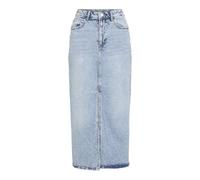 VILA Jupe en Jean VIJAF - Mi-Longue Light Blue Denim 38 Light Blue Denim 38